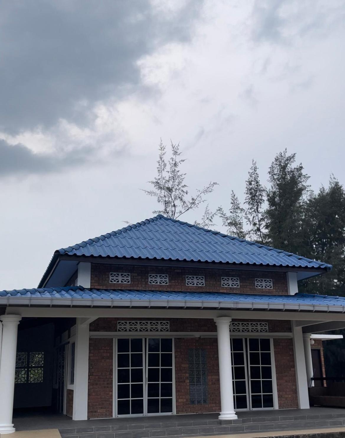 Kanza Beach Inn Marang Bagian luar foto